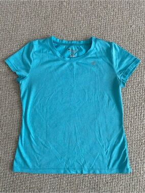 Champion Women's Turquoise Short Sleeve Performance Tee Size Small